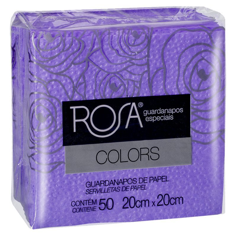Guardanapo Rosa Colors (Lilás)