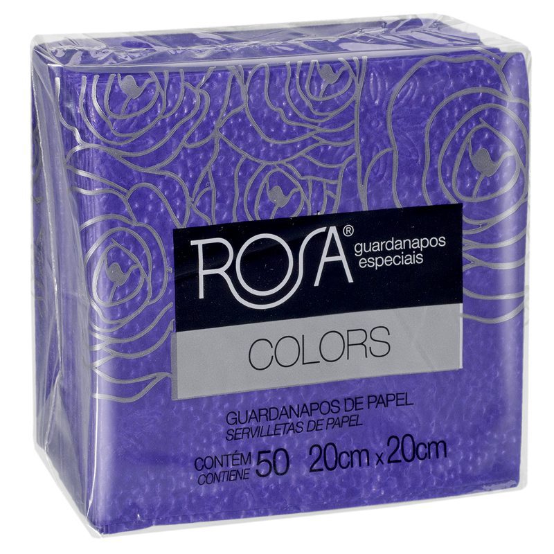 Guardanapo Rosa Colors (Roxo)