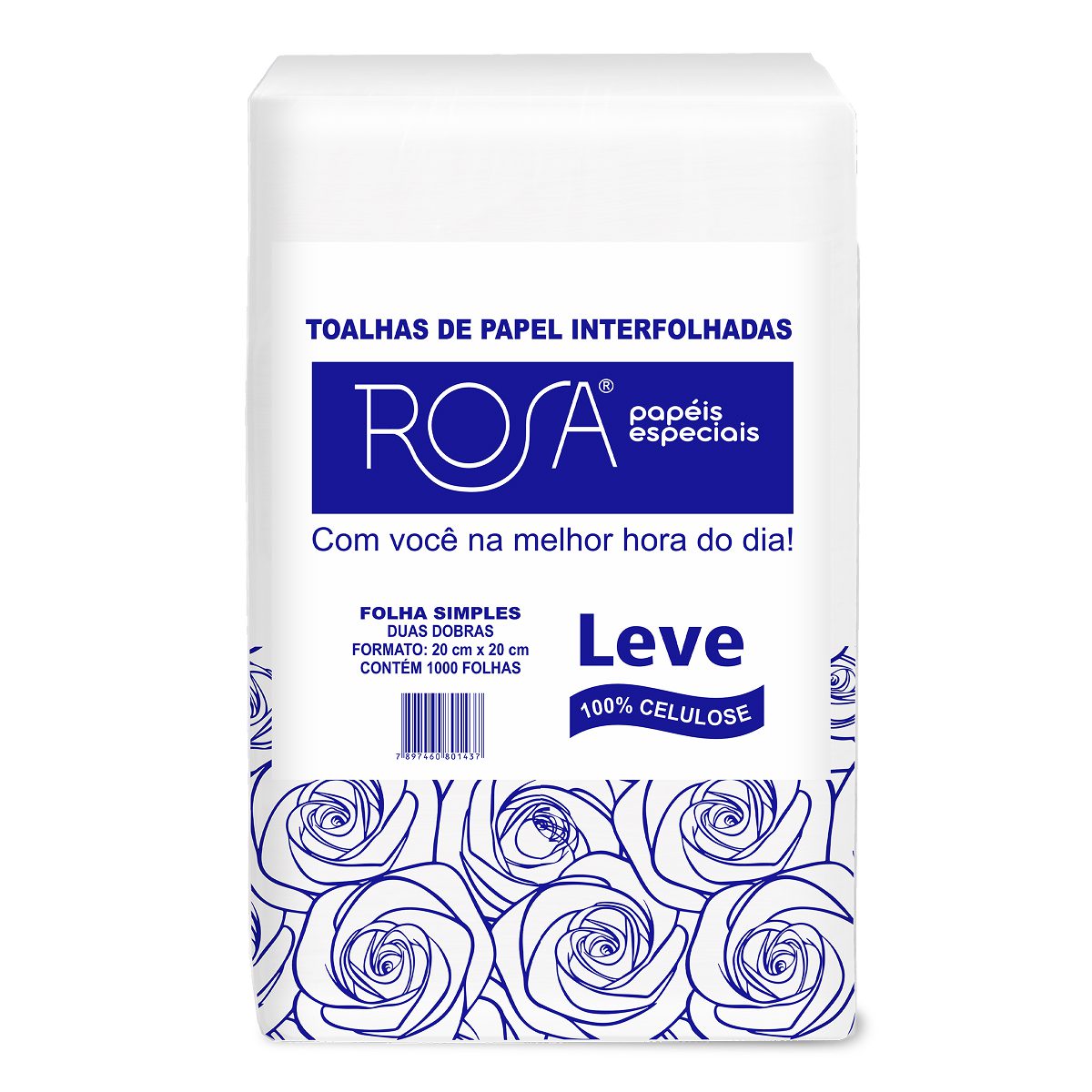 Papel Toalha Rosa Leve
